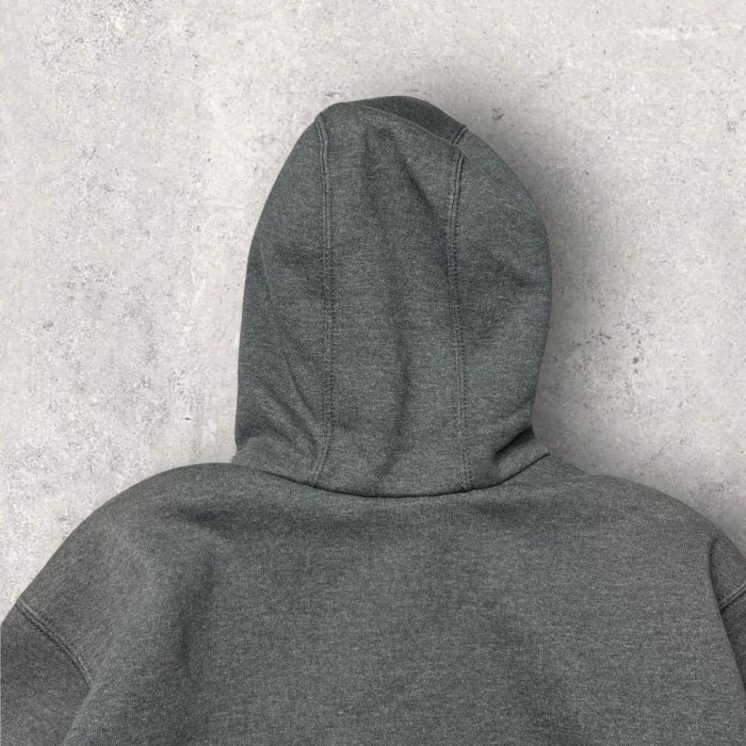 カーハート 裏サーマル ジップアップ パーカー ダブルフェイス グレー S