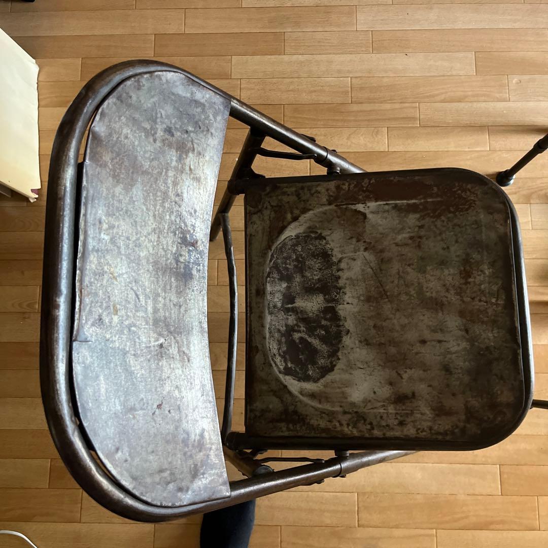 インド製 インダストリアル メタル フォールディング チェア CHAIR