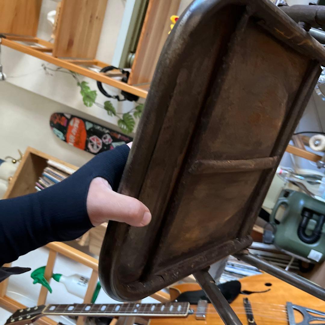 インド製 インダストリアル メタル フォールディング チェア CHAIR