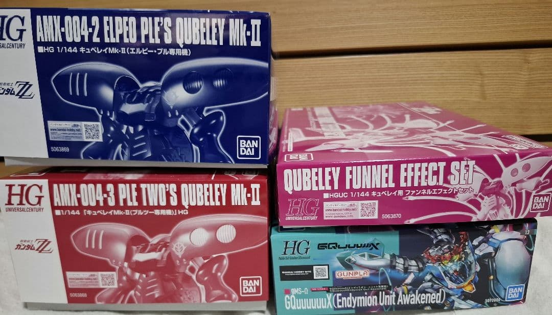 HGUC キュベレイＭｋ-Ⅱ ファンネルエフェクト エンディミオンユニットセット