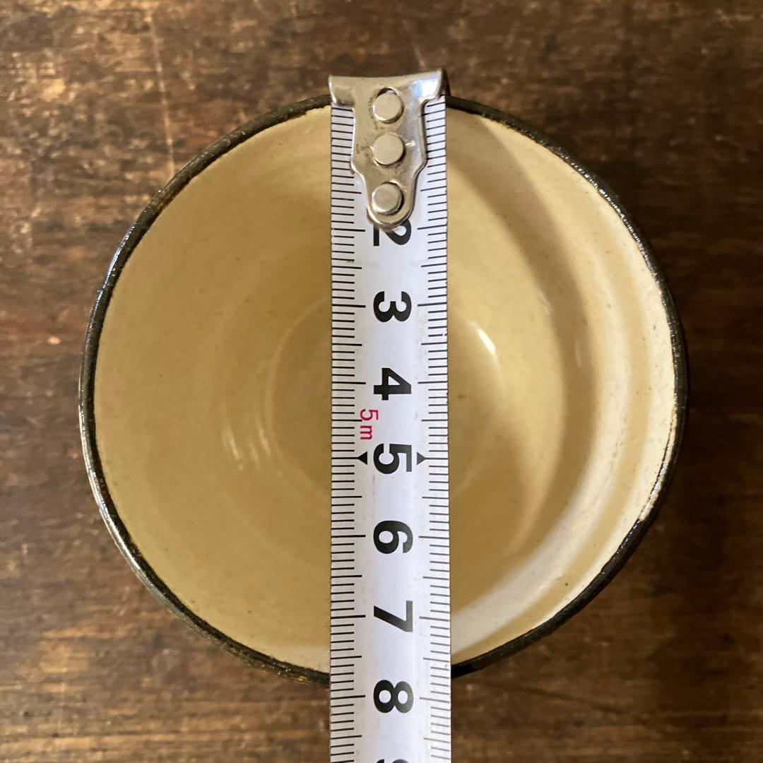 麦藁手蕎麦猪口　瀬戸　十草　美濃　古道具　　青山二郎　白洲正子　古民芸　酒器