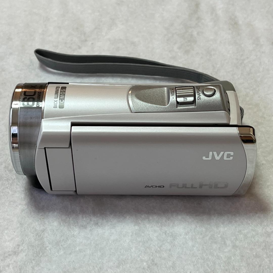 JVC ケンウッド GZ-E780-W ビデオカメラ、専用BDライター