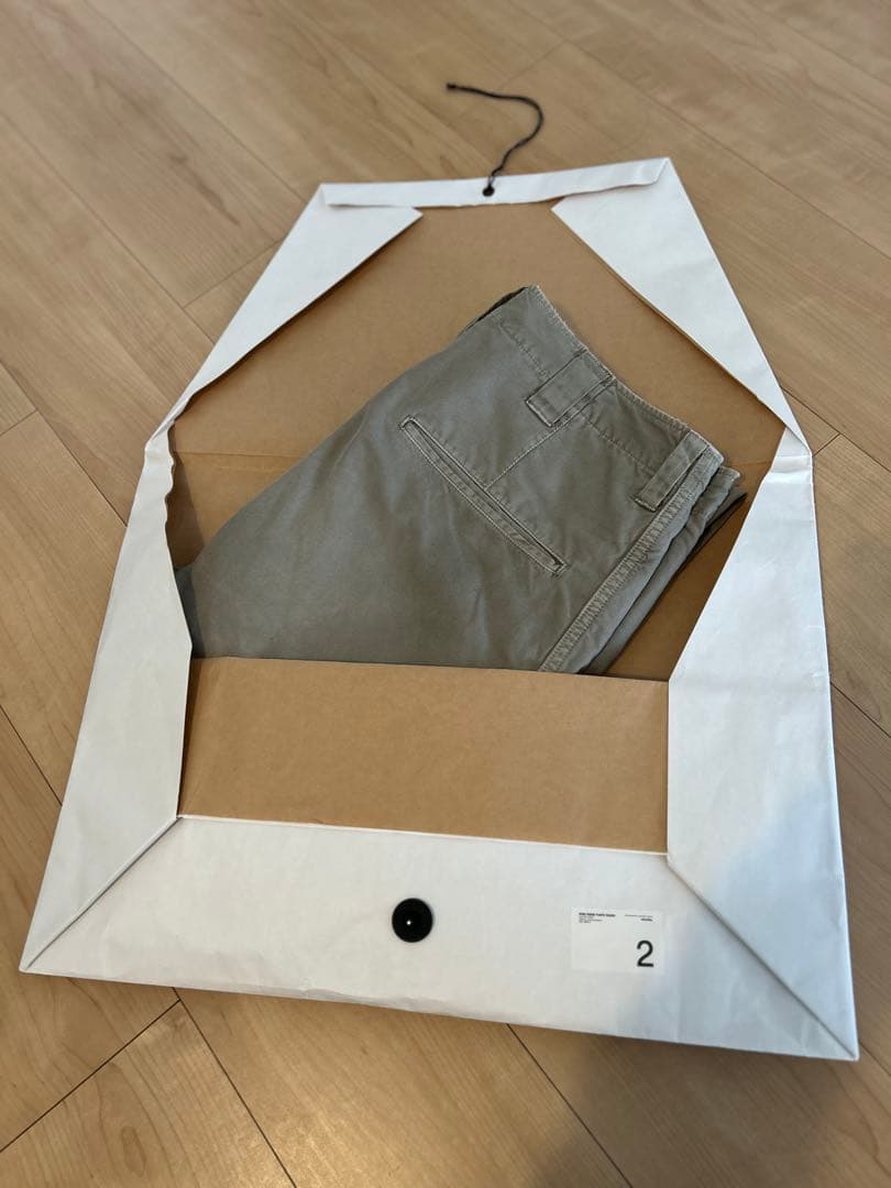 パンツ VISVIM 25SS WIDE CHINO PANTS CRASH