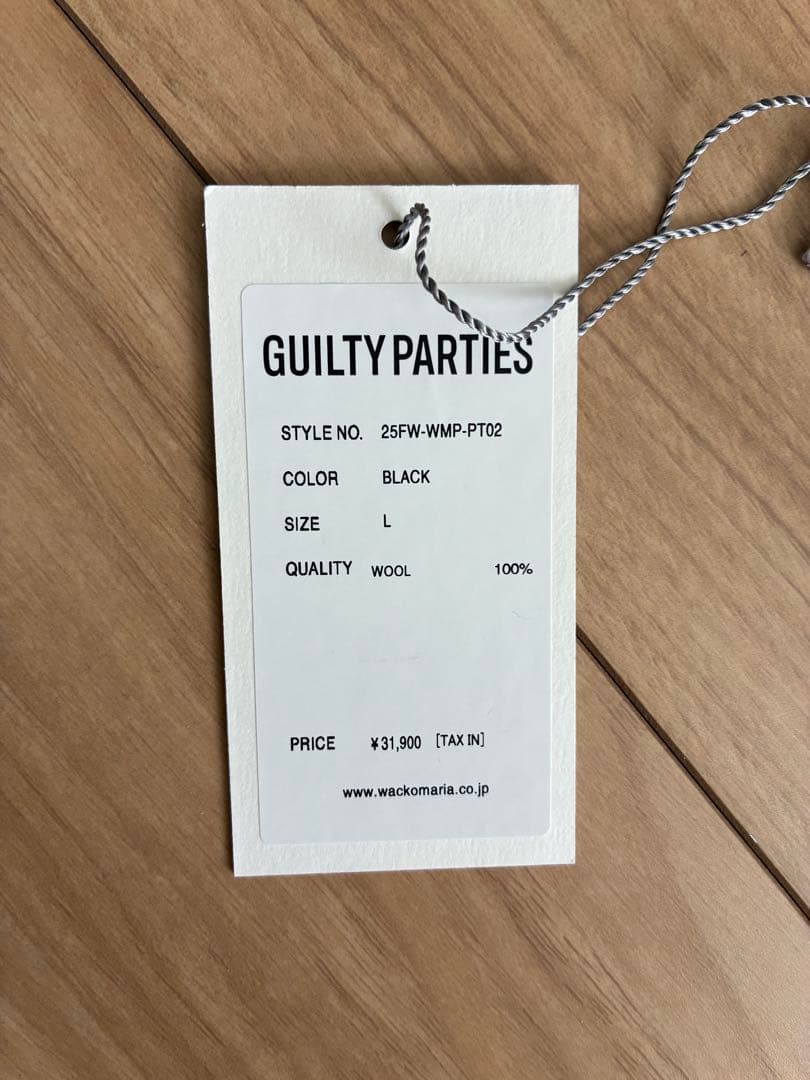 WACKO MARIA パンツ　ウール　Lサイズ