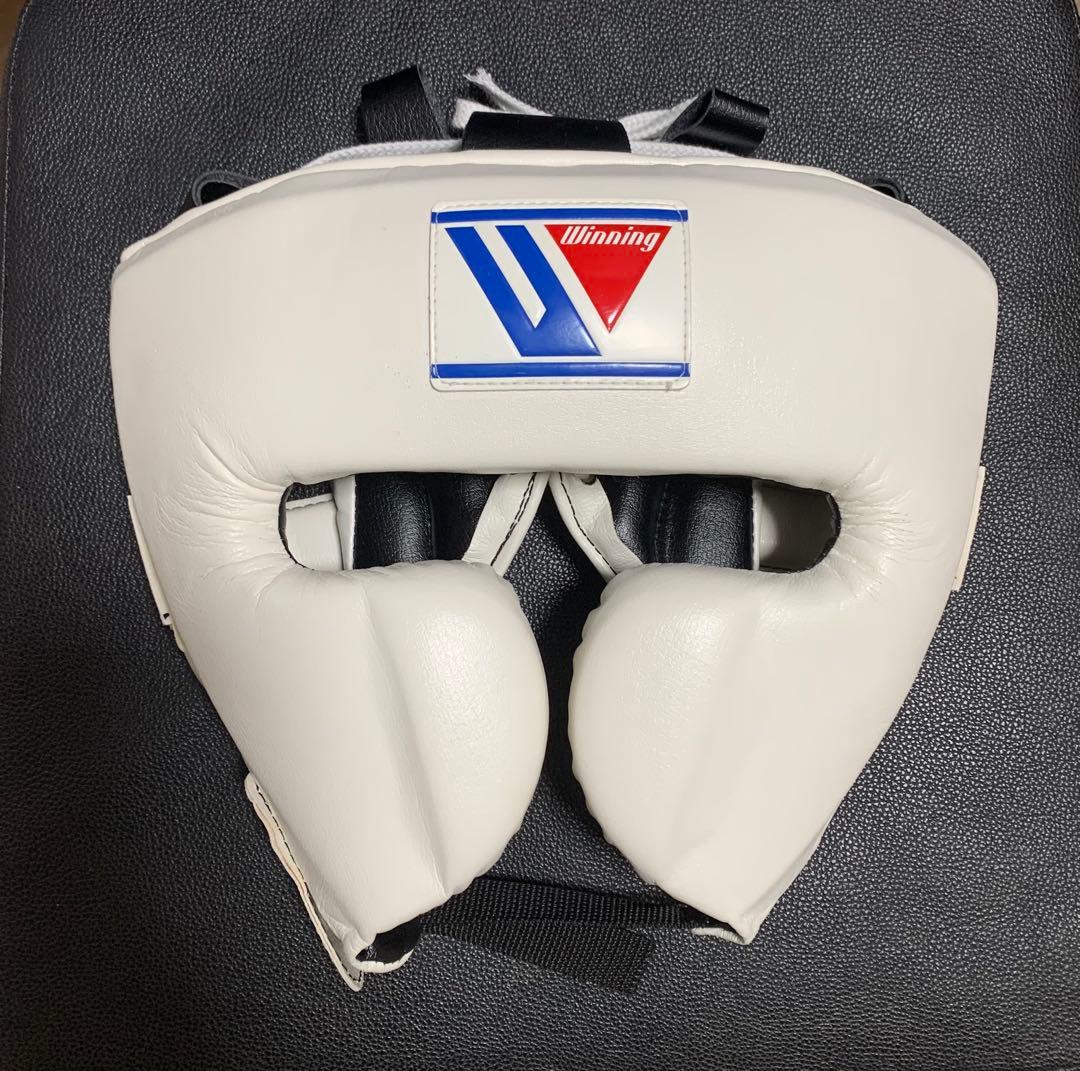 Winning ヘッドギア ホワイト size L