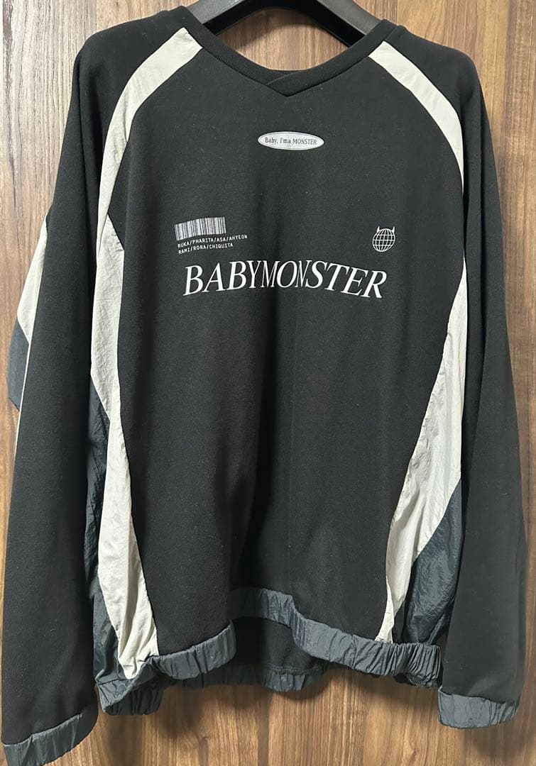 BABYMONSTER スウェット　黒　Lサイズ