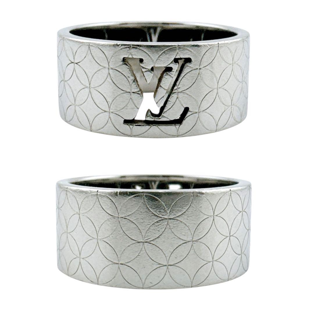 ルイヴィトン バーグ シャンゼリゼ リング 指輪 15号 シルバー ユニセックス