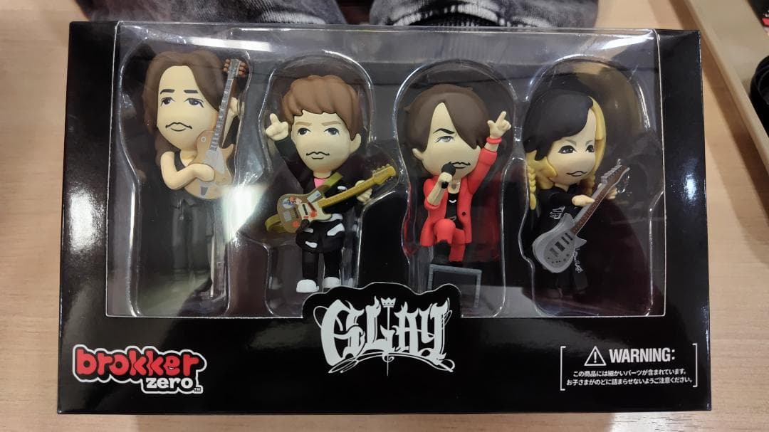 GLAY 30th ANNIVERSARYフィギュアセット 4体