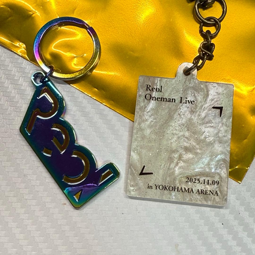 Reol 無題 11th 記念ガチャ 金属キーホルダー レア