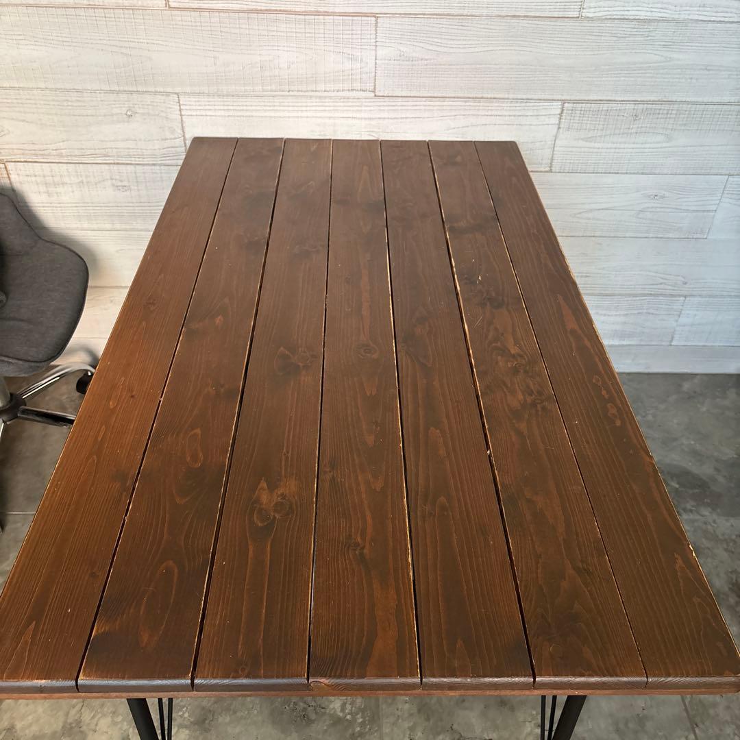 雅*　！◎送料込！アイアンテーブルダイニングテーブル