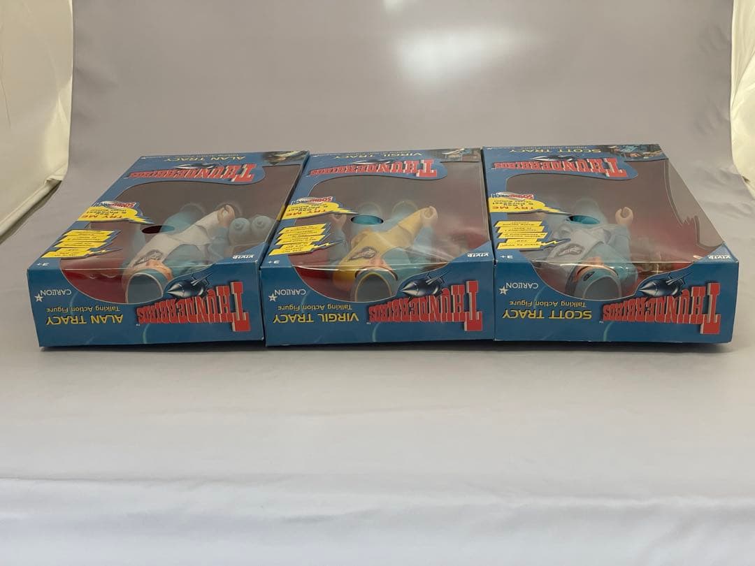 【未開封】サンダーバード　トーキングフィギュア　3体セット