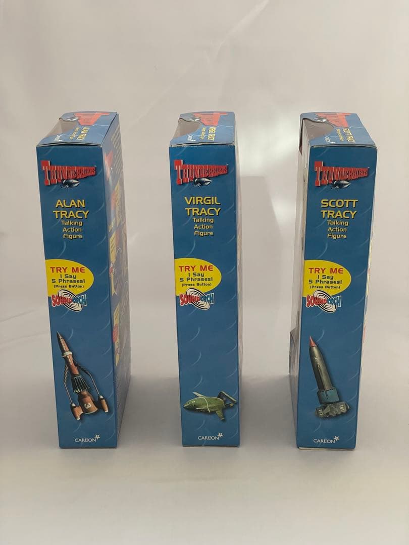 【未開封】サンダーバード　トーキングフィギュア　3体セット