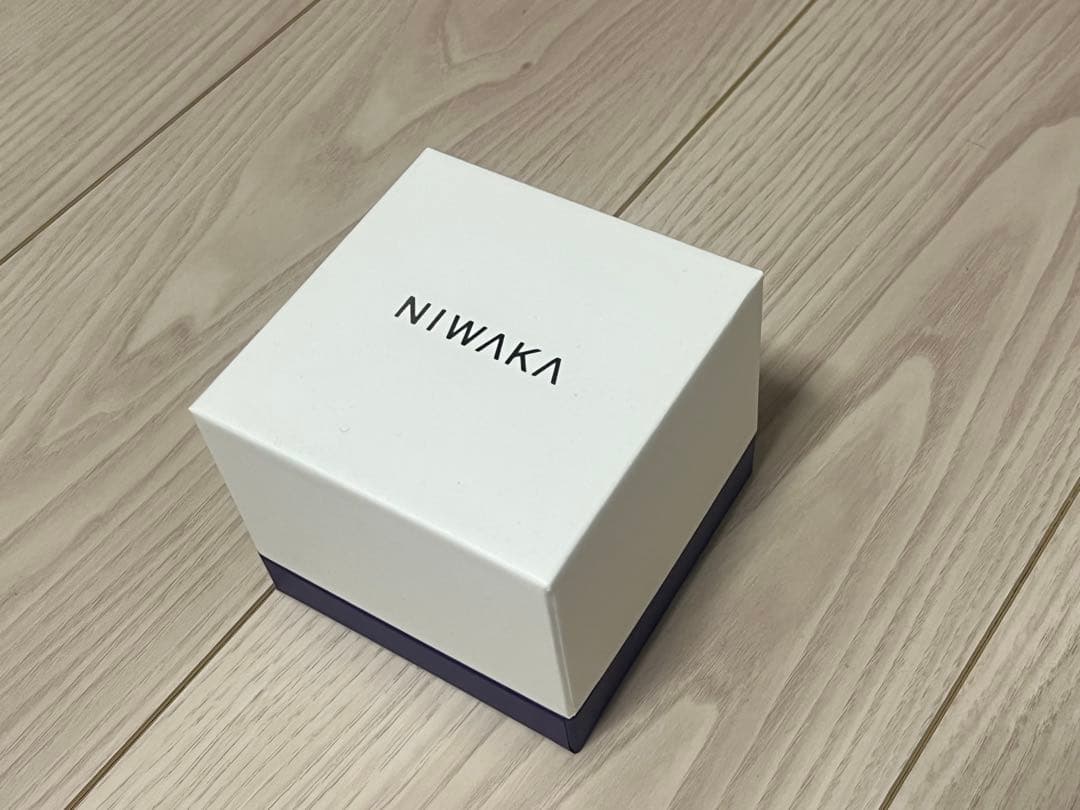 NIWAKA 750WG /White Gold ダイヤ KANO ピアス