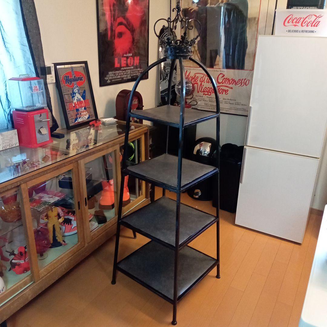 ✨️超希少✨️ 店舗用品 陣列 ディスプレイ 4段棚 店舗什器 アパレル 小物
