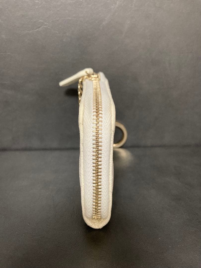 CHANEL シャネル　キャビア ケース キーリング　31番台