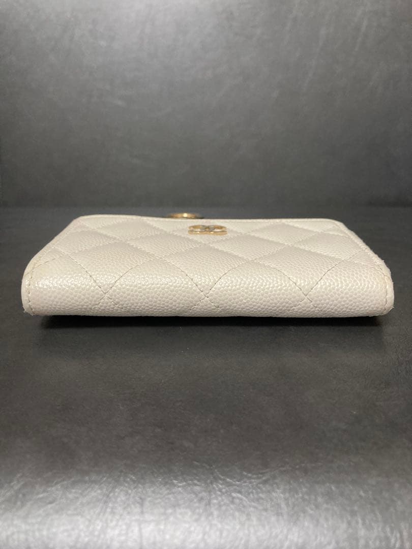 CHANEL シャネル　キャビア ケース キーリング　31番台