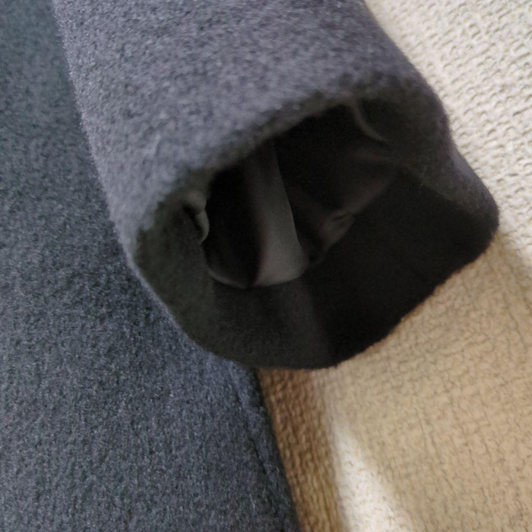 美品　オンワード　jプレス　チェスターコート　黒　クリーニング済　上品