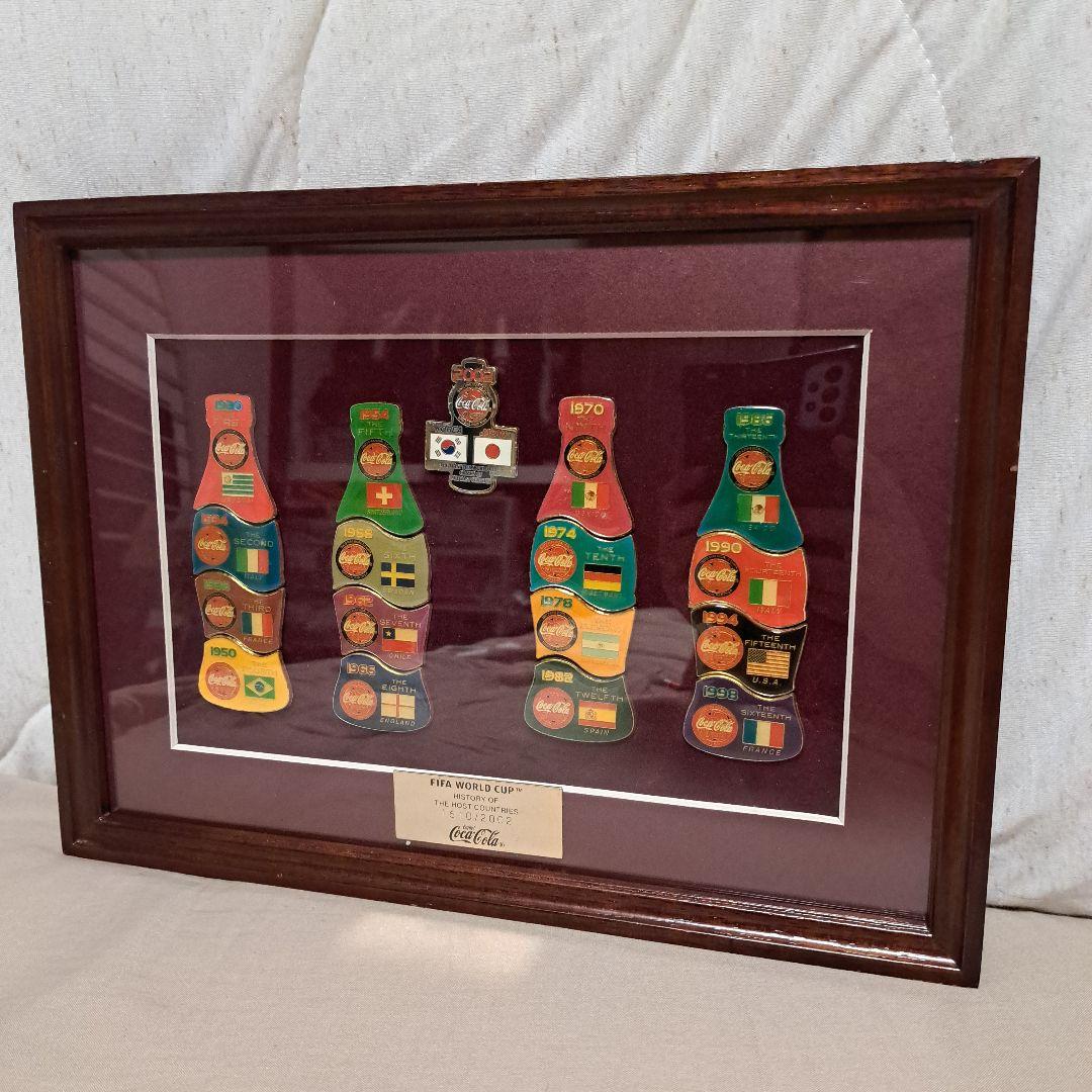 2002 ワールドカップ コカコーラ ピンバッジ 限定品【中古品】
