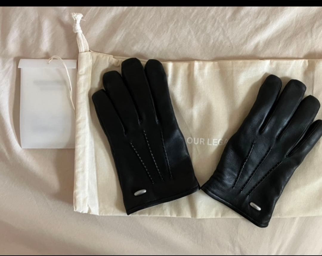 our legacy his gloves レザーグローブ　モード　深水光太