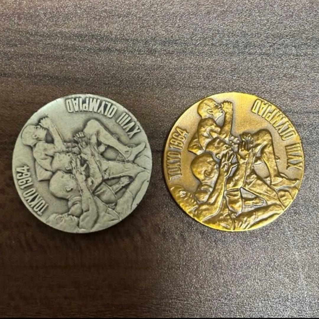 東京1964オリンピック 金銀銅 記念メダルセット k18 750 SV925