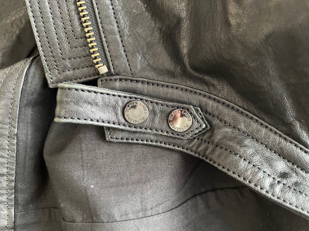 BURBERRY 2way レザー　ライダースジャケット Mサイズ