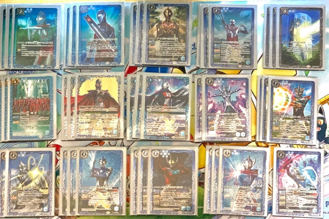 バトルスピリッツ　青ウルトラマン　デッキ