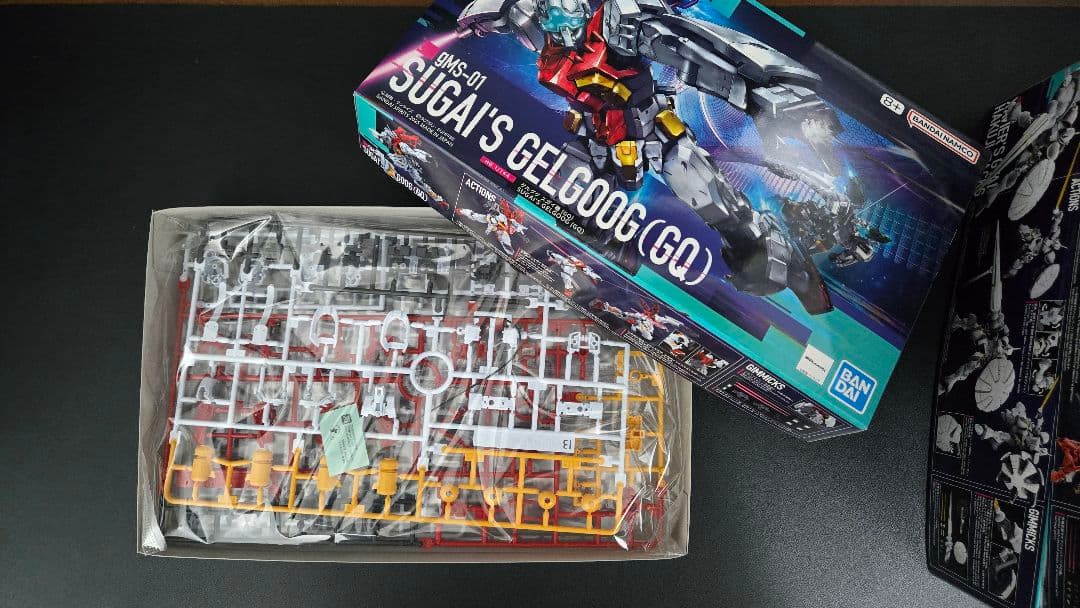 HG ガンプラ 4体セット（赤いガンダム、ギャン、軽キャノン、ゲルググ）