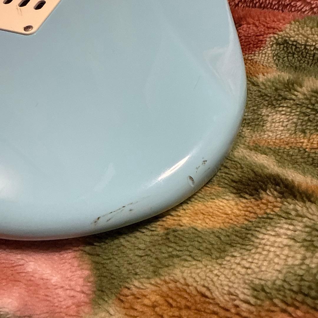 Fender Japan ストラトキャスター 水色　sonic blue