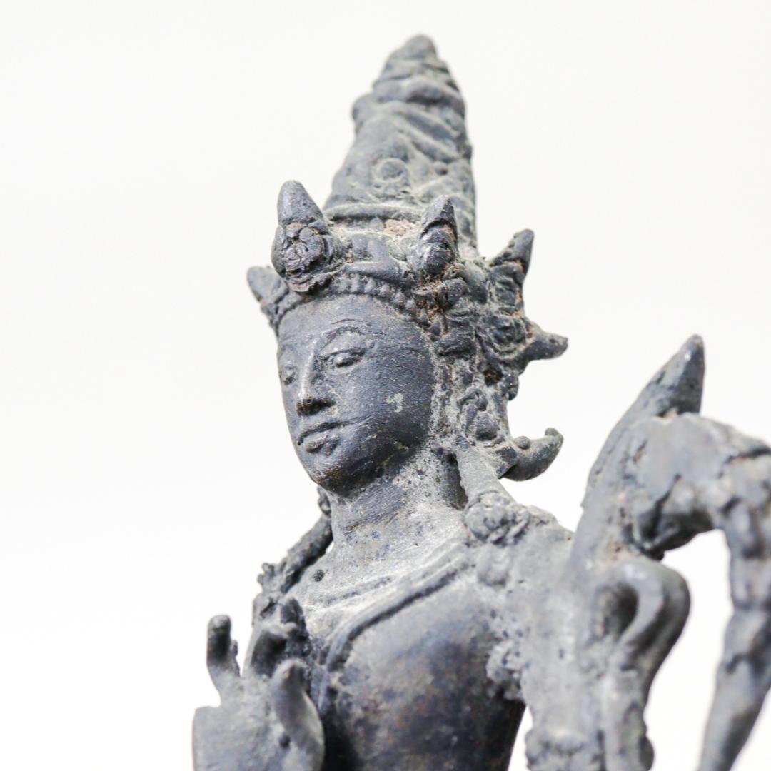 チベット仏教 金剛薩埵 仏教美術 古銅製 仏像