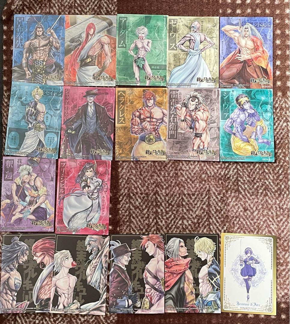 終末のワルキューレ　ポストカード　全36枚　特典