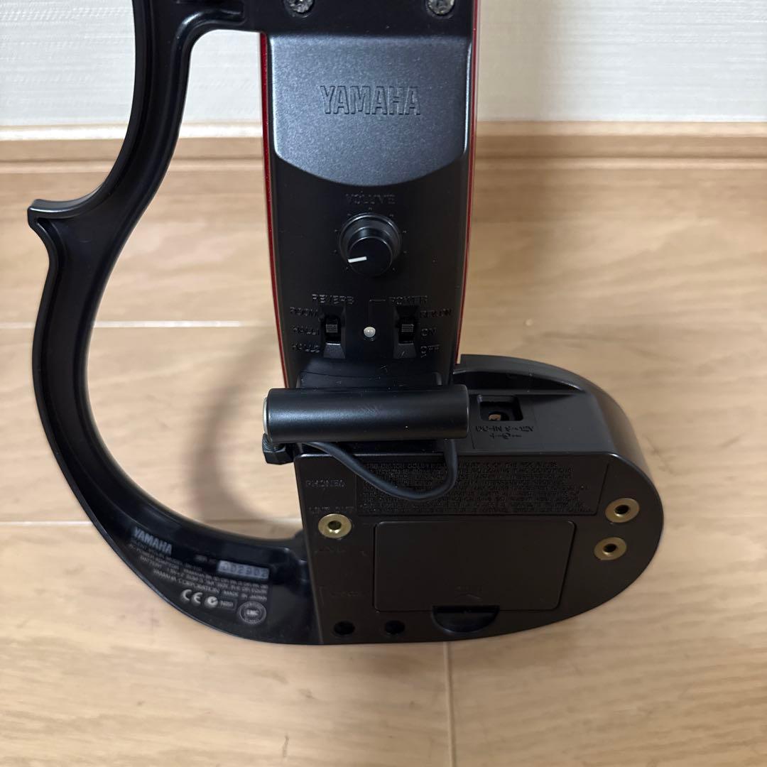 サイレントバイオリン YAMAHA SV-110 赤 ケース/電源アダプター付