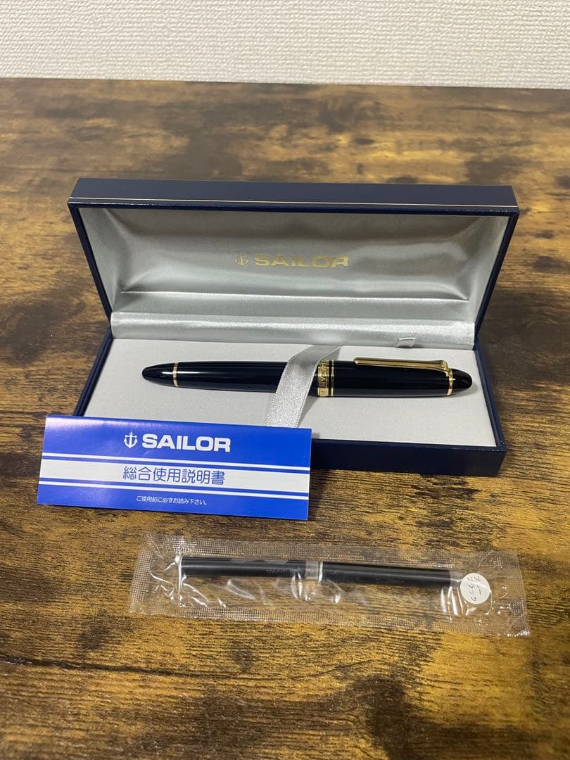 試し書きのみ　旧ニブ　プロフィット　21 字幅MF セーラー　万年筆