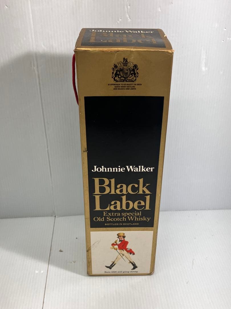 【未開栓】特級ジョニーウォーカー　ブラックラベル　エクストラスペシャル金キャップ