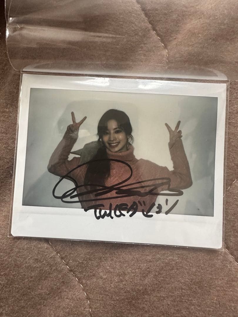 TWICE ダヒョン BETTER 直筆サイン入りチェキ