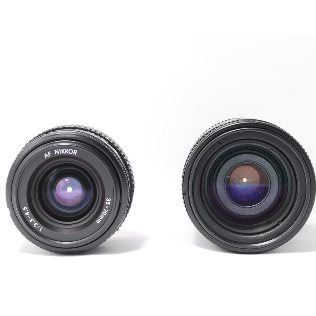 付属品多数✨Nikon D70 ダブルレンズ レトロかわいい CFカード付き
