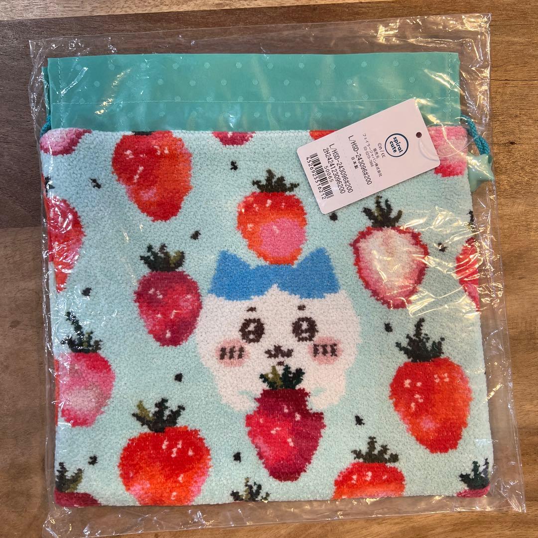 ちいかわフェイラーハチワレ巾着