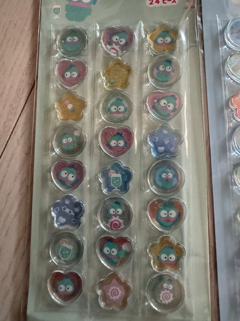 サンリオおはじき風シール、マシュマロシール（日本限定）