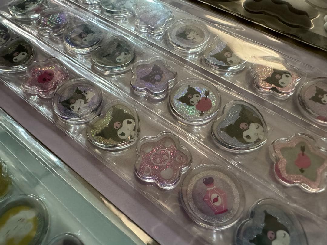 サンリオおはじき風シール、マシュマロシール（日本限定）