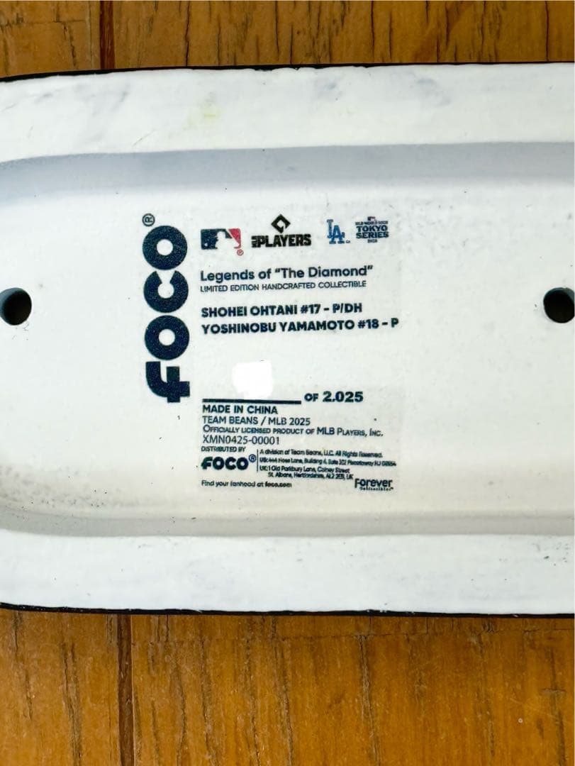 大谷翔平・山本由伸 フィギュアセット 2025年東京シリーズ ボブルヘッド