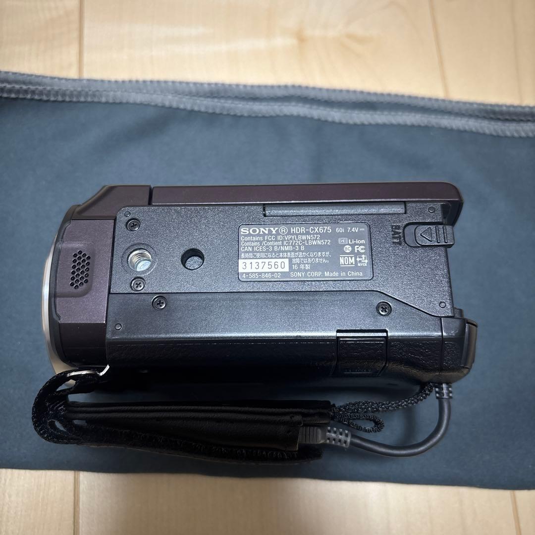 SONY HDR-CX675 ビデオカメラ