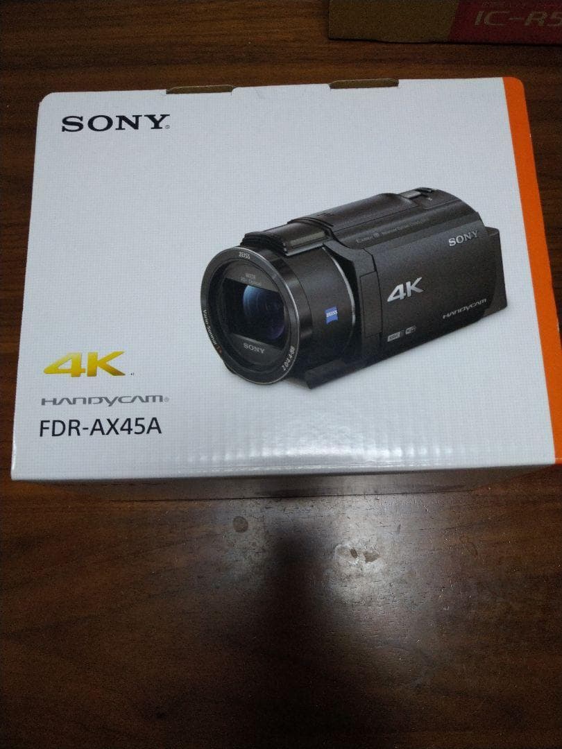 SONY 4kカメラ FDR-AX45Aブラック【新品未使用】