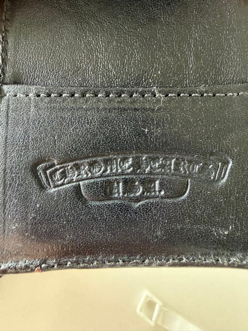 CHROME HEARTS MEMO HOLDER メモ帳　本物美品