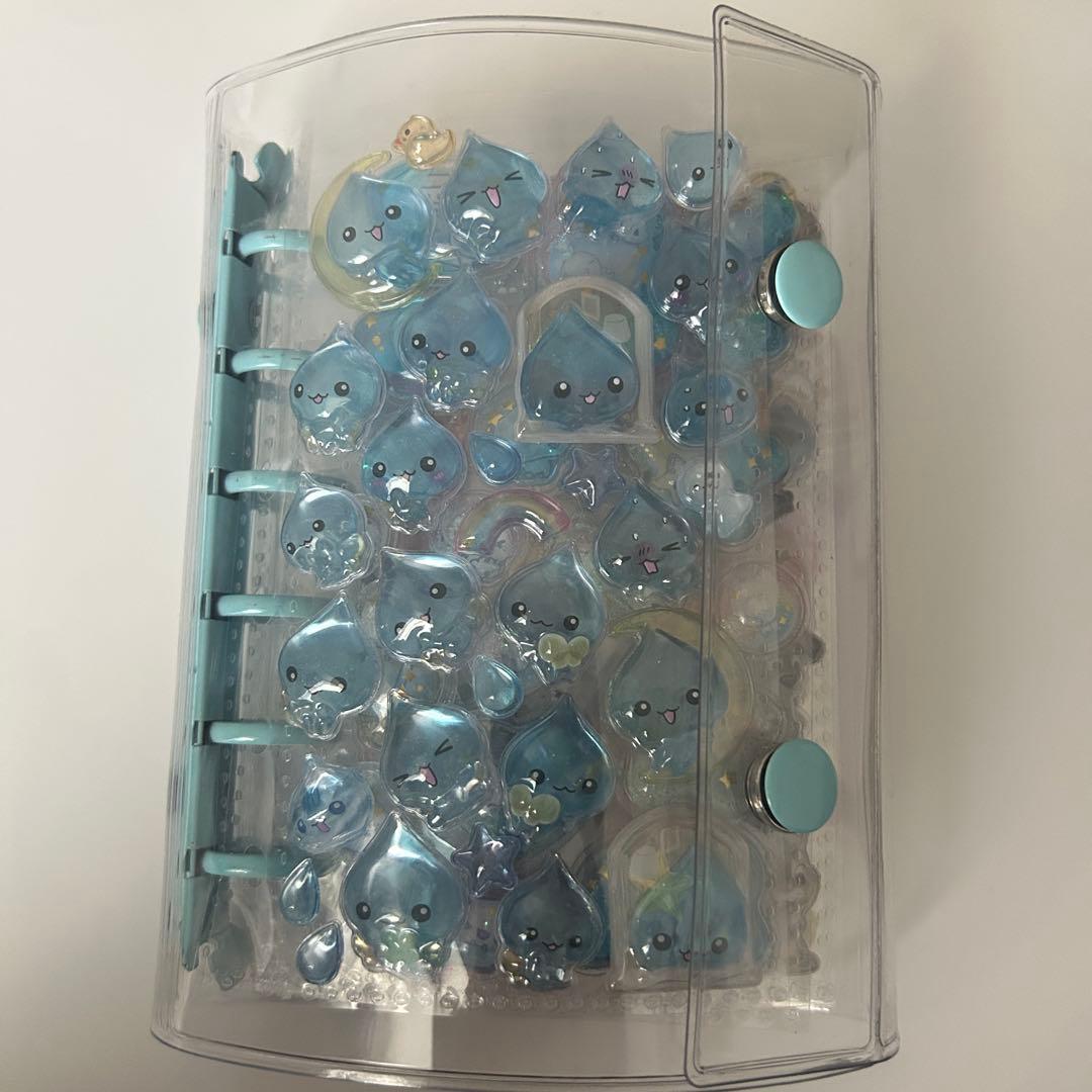 シール帳 完成品 しずくちゃん　ディズニー　あわわちゃん　スンスン　10枚　美品