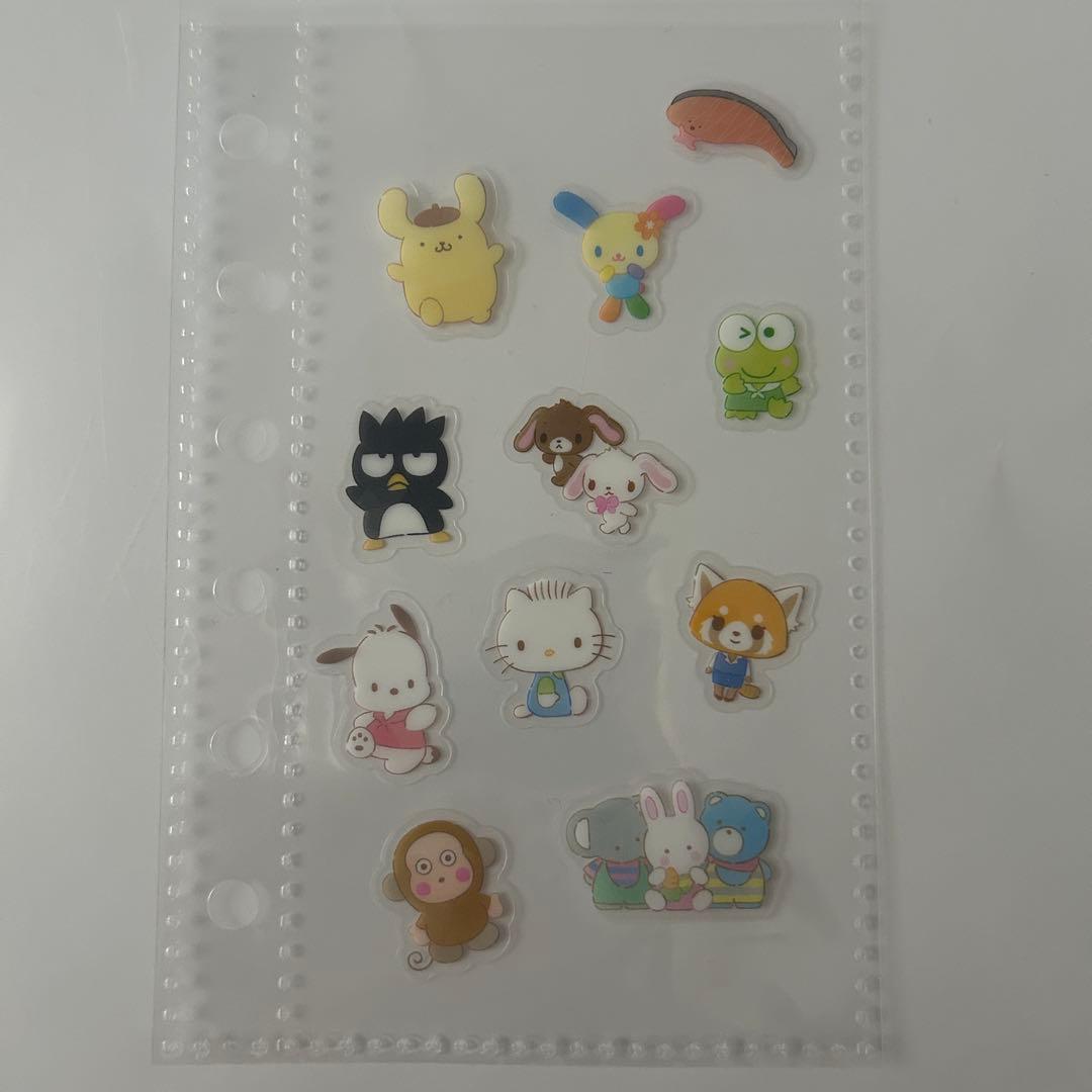 シール帳 完成品 しずくちゃん　ディズニー　あわわちゃん　スンスン　10枚　美品