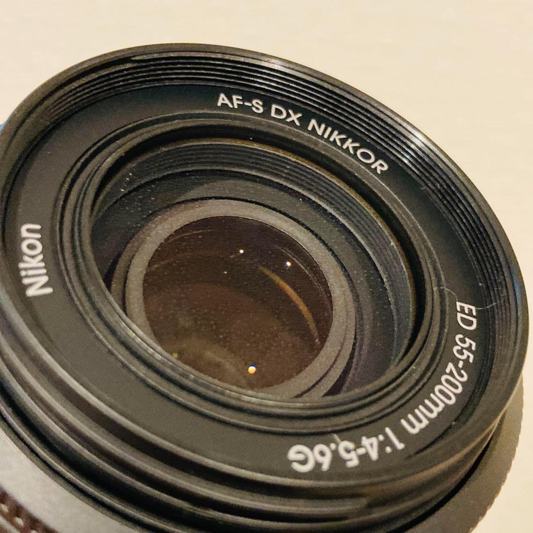 0802 ニコン AF-S Nikkor 18-55 55-200mm セット