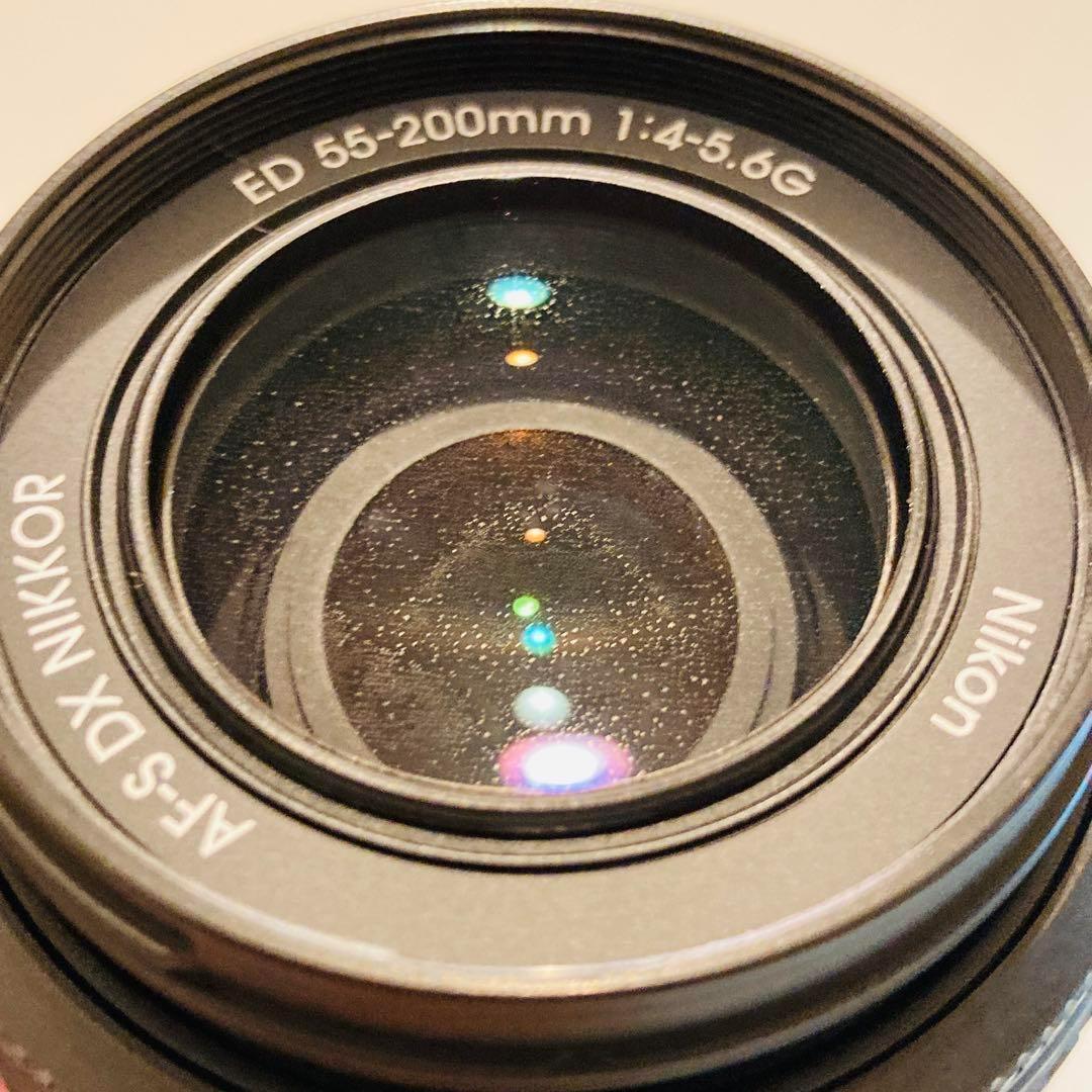 0802 ニコン AF-S Nikkor 18-55 55-200mm セット