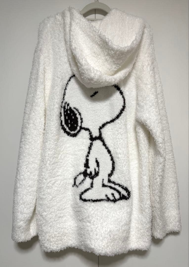 新品　PEANUTS×GELATO PIQUE スヌーピー　パーカー　白　完売品