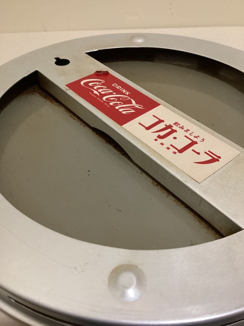 コカコーラ 温度計 レトロ coca-cola 富士計器 トレー おぼん
