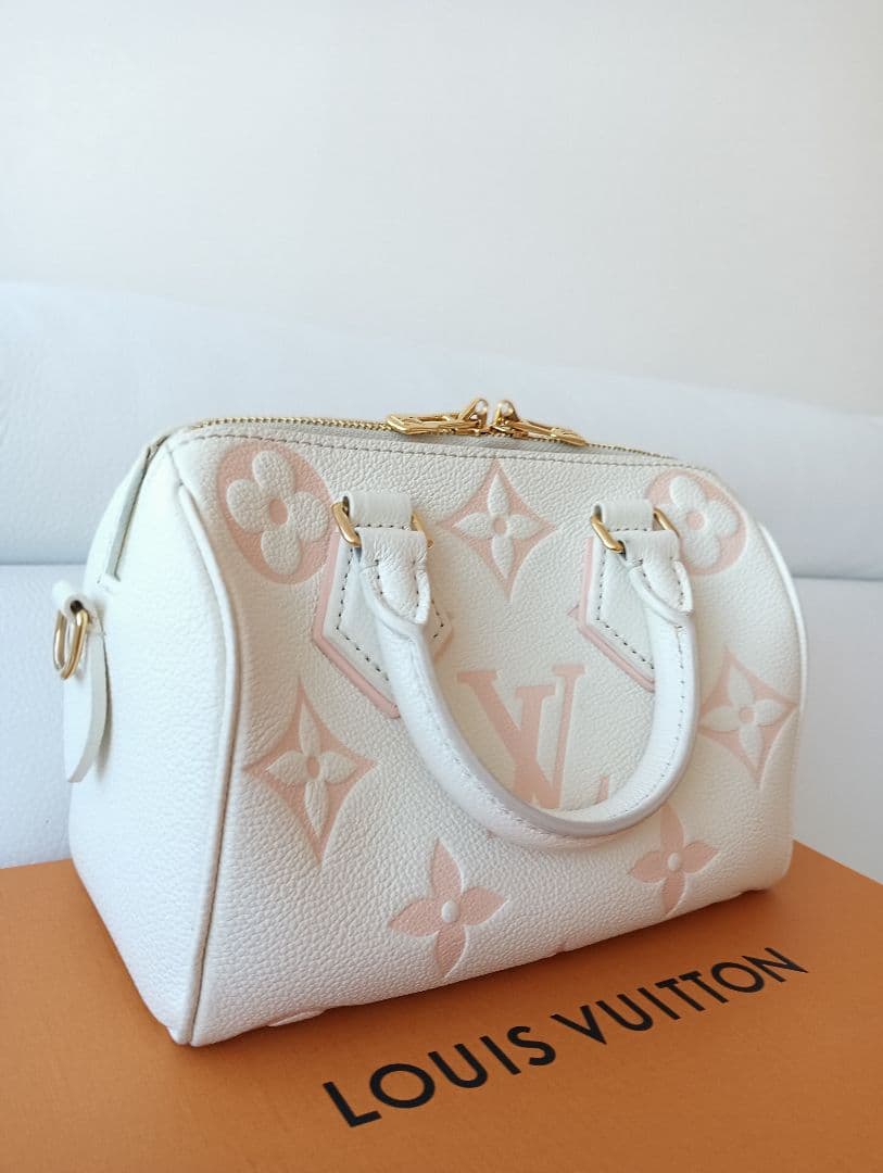 ルイヴィトン LOUIS VUITTON スピーディ20 ピンク バンドリエール