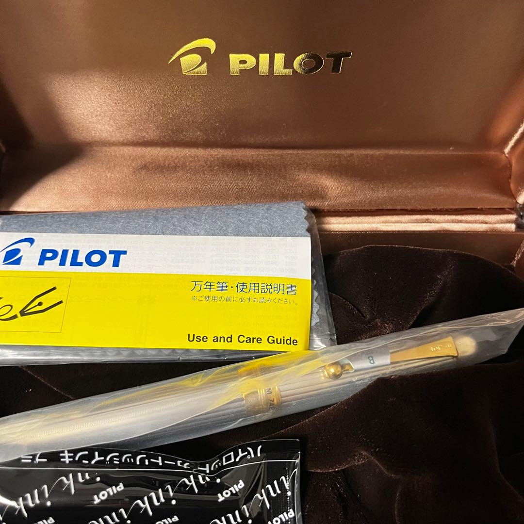 パイロット カスタム748 スターリングシルバー 太字